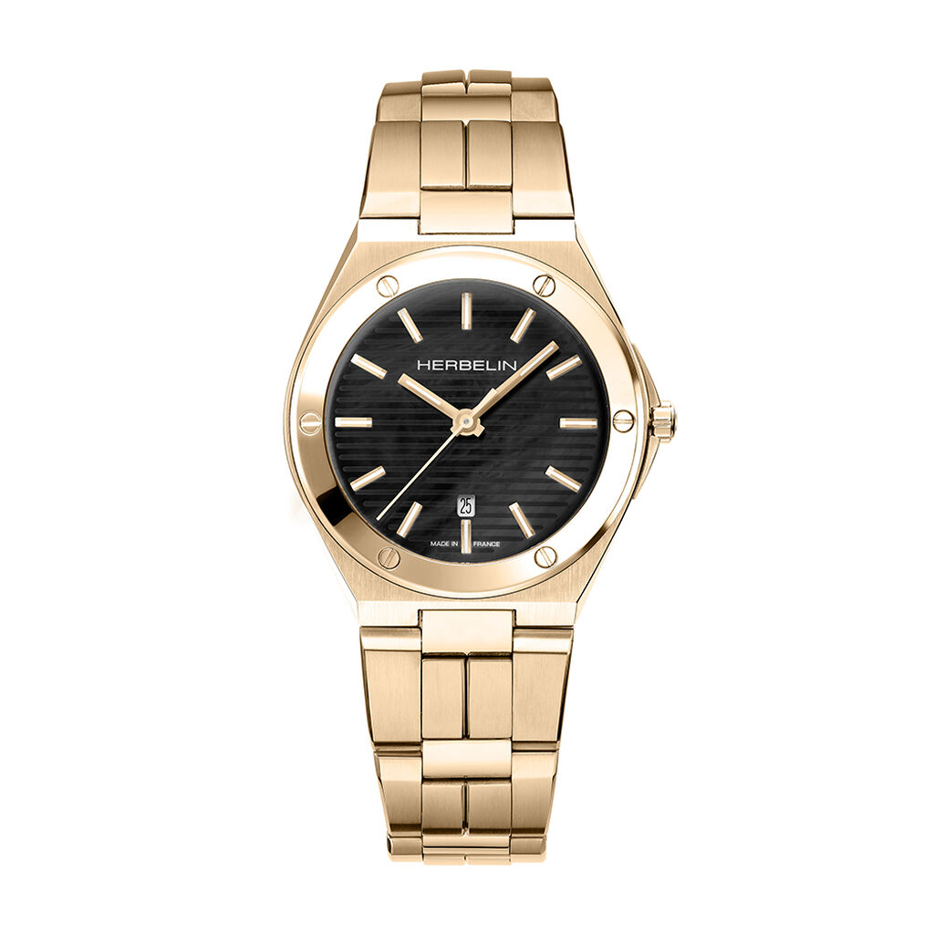 Montre Herbelin Cap Camarat Noir - Montres &eacute;tanches Femme | Marc Orian