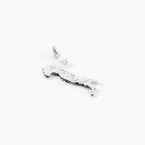 Pendentif Thea Argent Blanc - Bijoux personnalisés Famille | Marc Orian