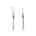 Boucles D'oreilles Pendantes Lassy Argent Blanc - Pendantes Femme | Marc Orian