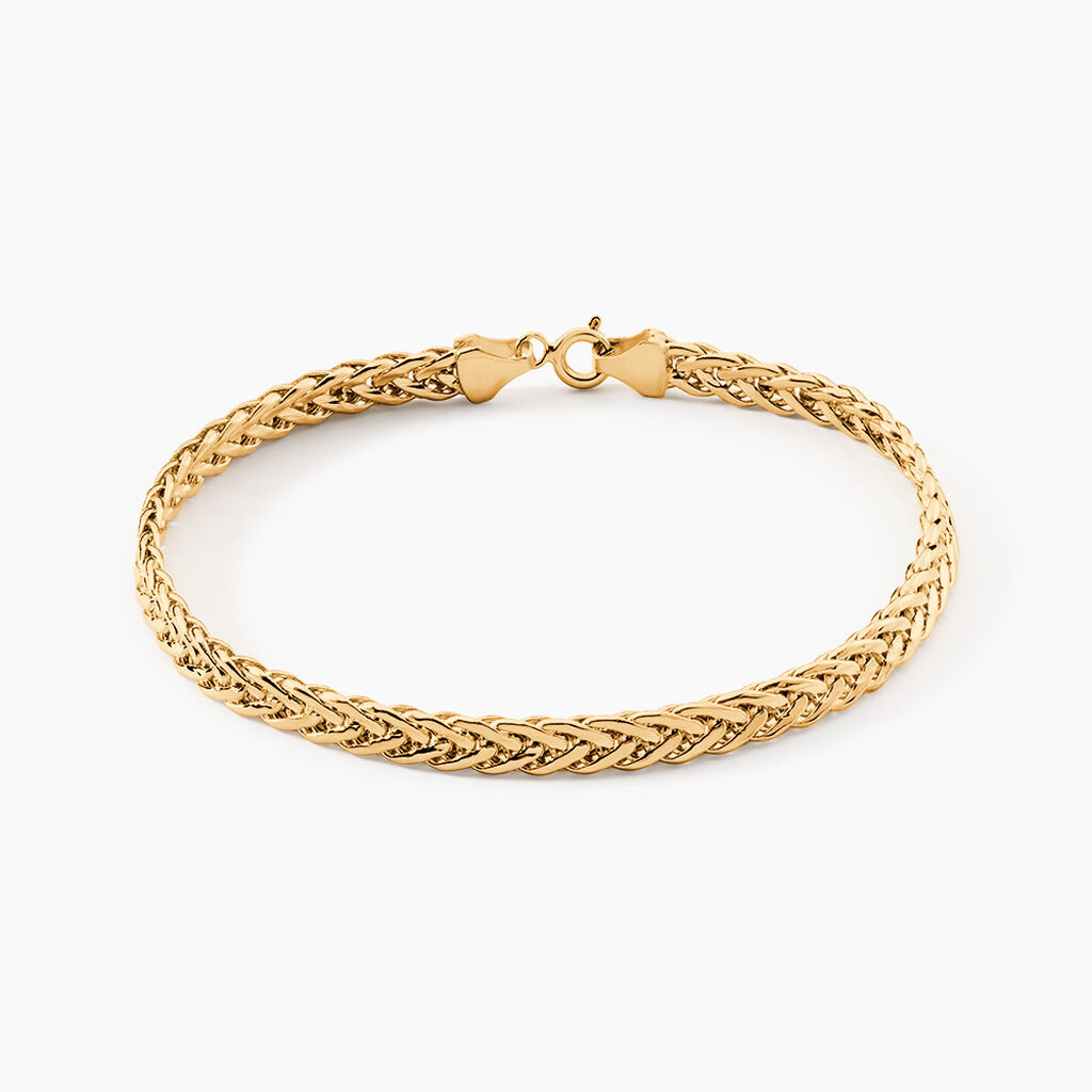 Bracelet Jolien Maille Spiga Or Jaune - Bracelets mailles Femme | Marc Orian