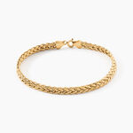 Bracelet Jolien Maille Spiga Or Jaune - Bracelets mailles Femme | Marc Orian