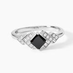 Bague Maymana Argent Blanc Oxyde De Zirconium - Bijoux fantaisie Femme | Marc Orian