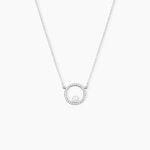 Collier Marthe Argent Blanc Perle De Culture Et Oxyde De Zirconium - Colliers avec pierres Femme | Marc Orian