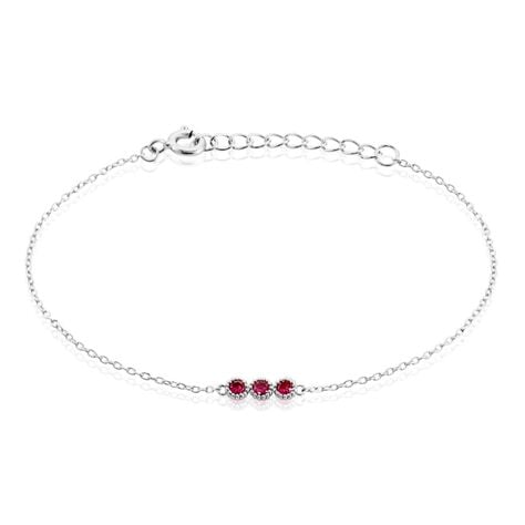 Bracelet Kasey Argent Blanc Oxyde De Zirconium - Bracelets chaînes Femme | Marc Orian