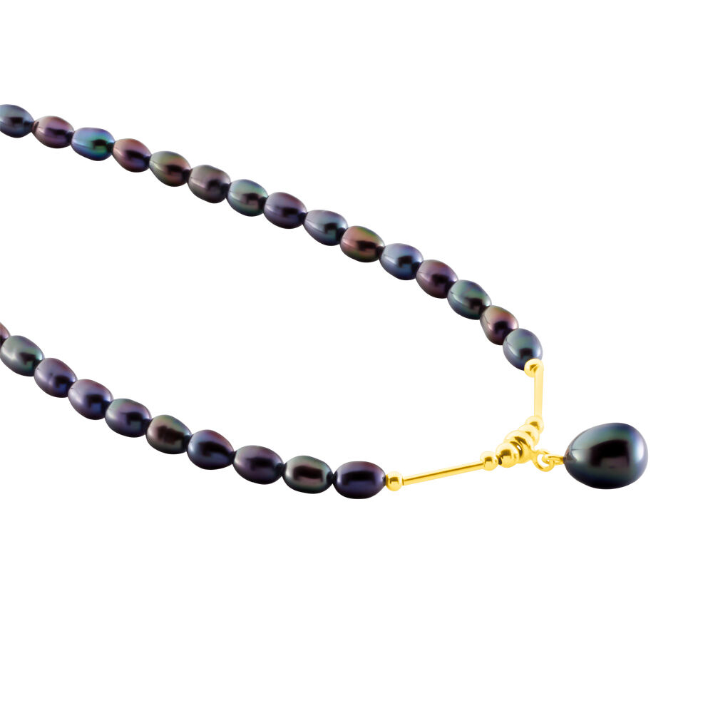Collier Poire Or Jaune Perle De Culture - Colliers ras du cou Femme | Marc Orian