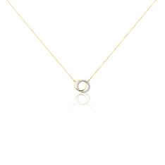 Collier Or Jaune Tresha Diamants - Colliers Femme | Marc Orian