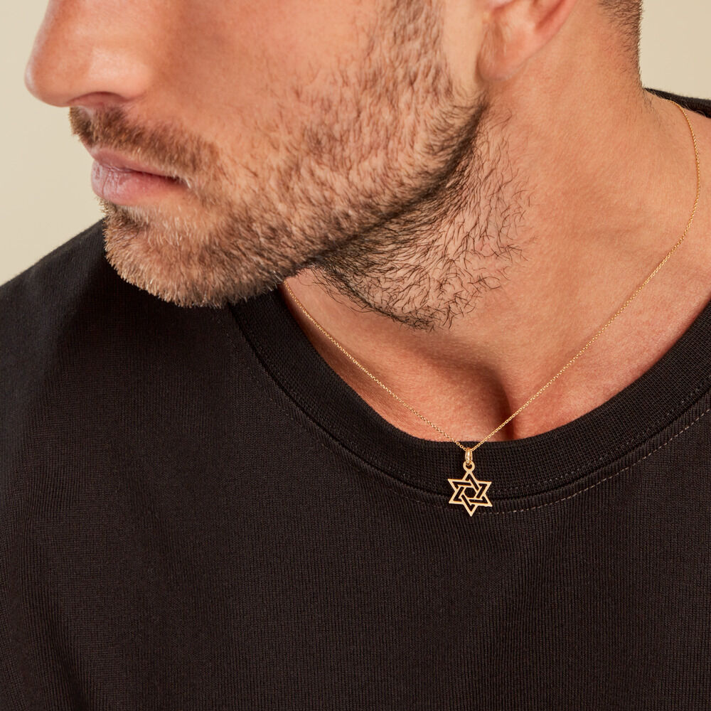Pendentif Faigel Or Jaune - Pendentifs Famille | Marc Orian