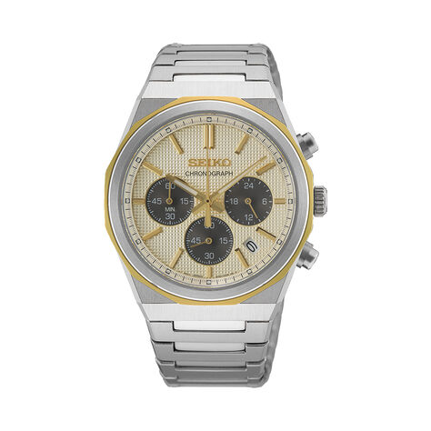 Montre Seiko Sport Chrono 40 Dor&eacute; - Montres &eacute;tanches Homme | Marc Orian