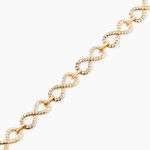 Bracelet Merane Plaqu&eacute; Or Oxydes De Zirconium - Bracelets cha&icirc;nes Femme | Marc Orian