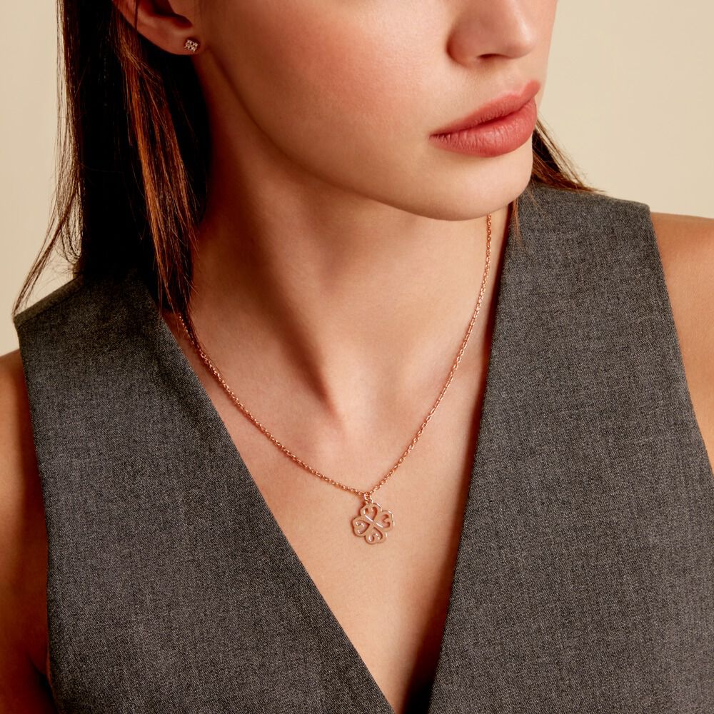 Collier Delmira Argent Rose - Colliers maman Femme | Marc Orian