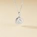 Collier Yoheved Argent Blanc Oxyde De Zirconium