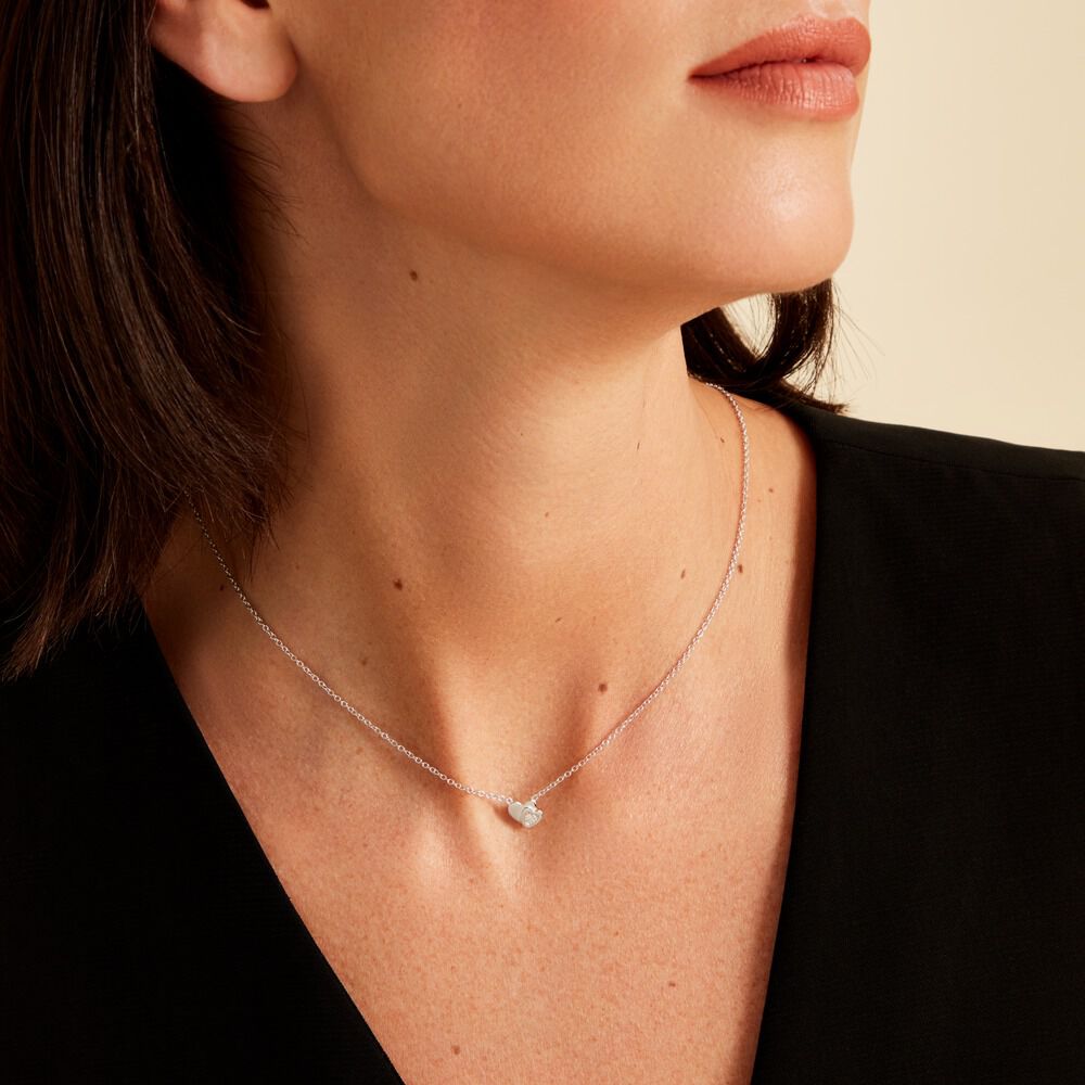 Collier Argent Dounyo Oxydes De Zirconium - Colliers avec pierres Femme | Marc Orian