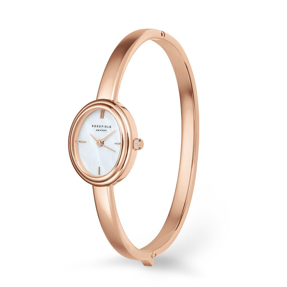 Montre Rosefield Studio Bangle Nacre Blanche - Montres &eacute;tanches Femme | Marc Orian