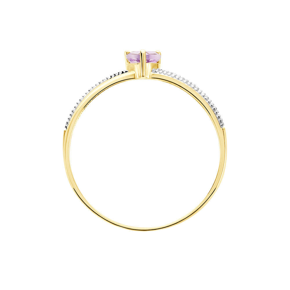 Bague Rory Or Jaune Amethyste - Bagues pierres fines Femme | Marc Orian