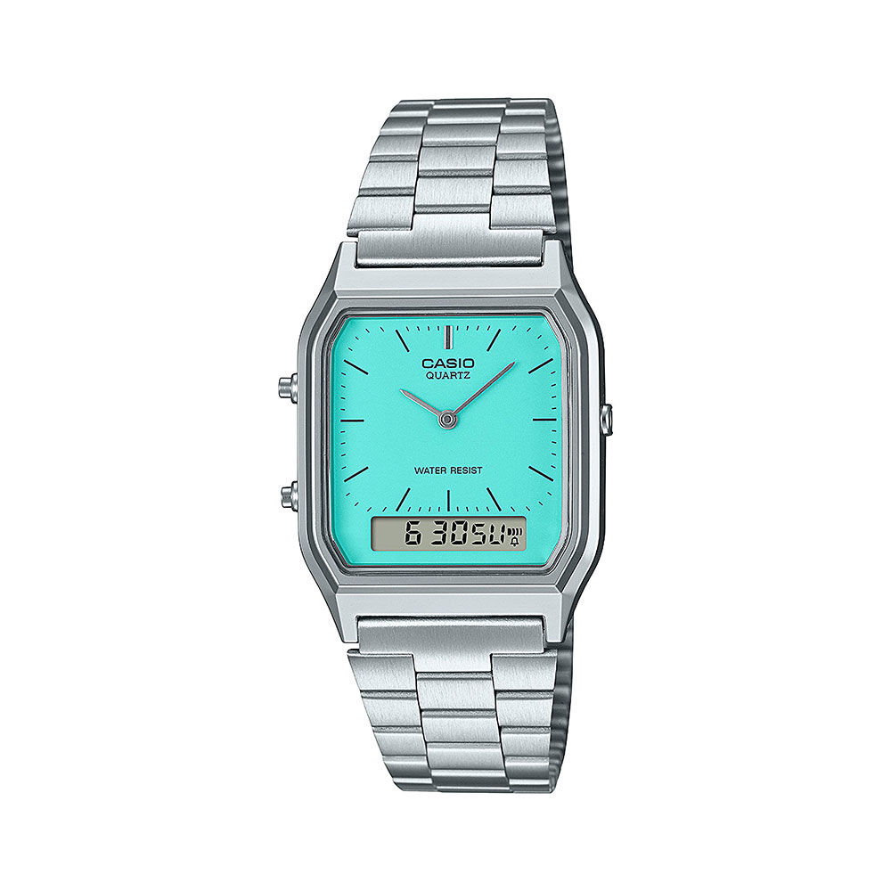 Montre Casio Collection Vintage Turquoise - Montres &eacute;tanches Homme | Marc Orian