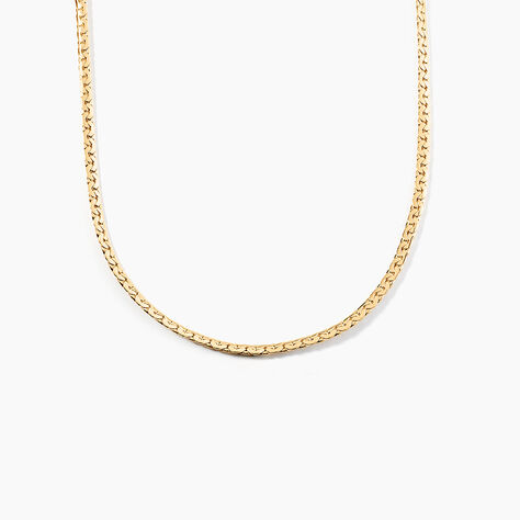 Collier Ivy Maille Haricot Or Jaune - Chaines Femme | Marc Orian