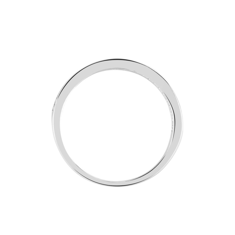 Bague Kaycee Argent Blanc Oxyde De Zirconium - Bagues avec pierre Femme | Marc Orian