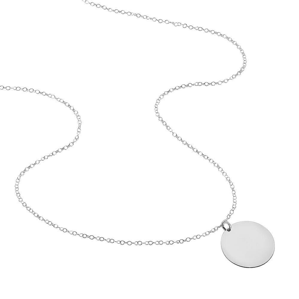 Collier Paula Argent Blanc - Bijoux personnalisés Femme | Marc Orian