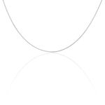 Cha&icirc;ne Imad Maille Gourmette Or Blanc - Chaines Famille | Marc Orian