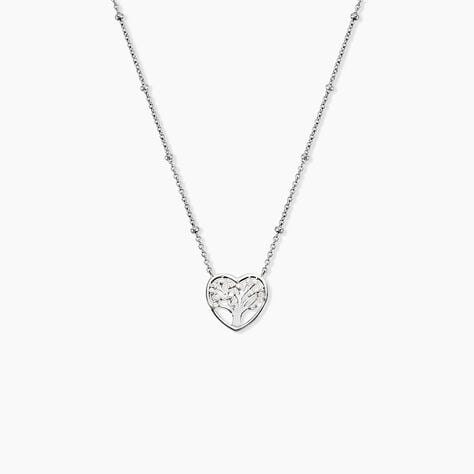 Collier Raimond Argent Blanc Oxyde De Zirconium - Colliers avec pierres Femme | Marc Orian