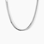 Collier Benedicta Argent Blanc - Colliers Femme | Marc Orian