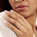 Alliance Julietta Or Blanc Oxyde De Zirconium - Alliances duo Femme | Marc Orian