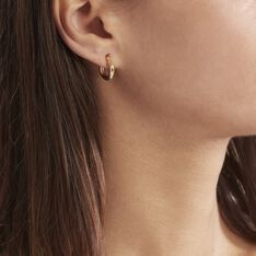 Créoles Ajania Or Jaune - Boucles d'oreilles Créoles Femme | Marc Orian