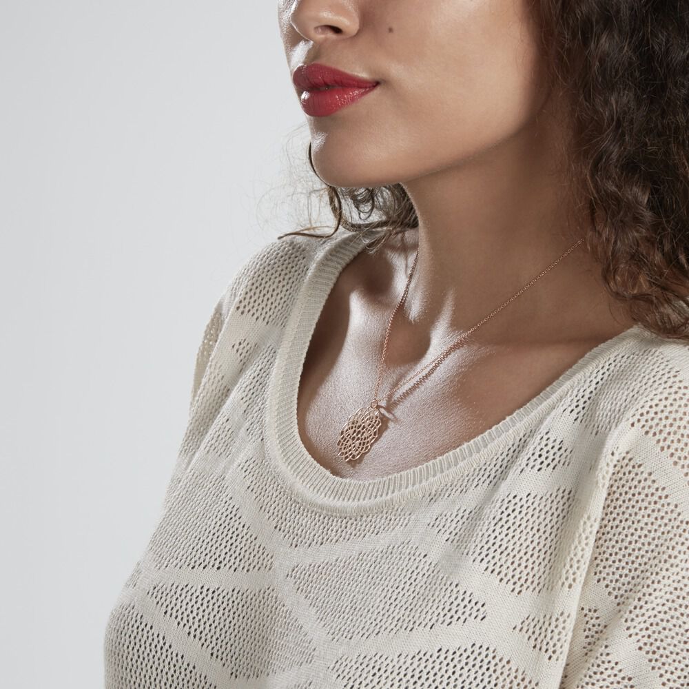 Collier Mina Argent Rose - Colliers ete Femme | Marc Orian