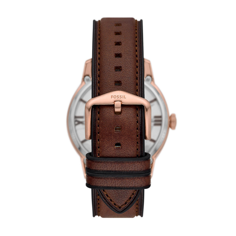 Montre Fossil Townsman Marron - Montres automatiques Homme | Marc Orian