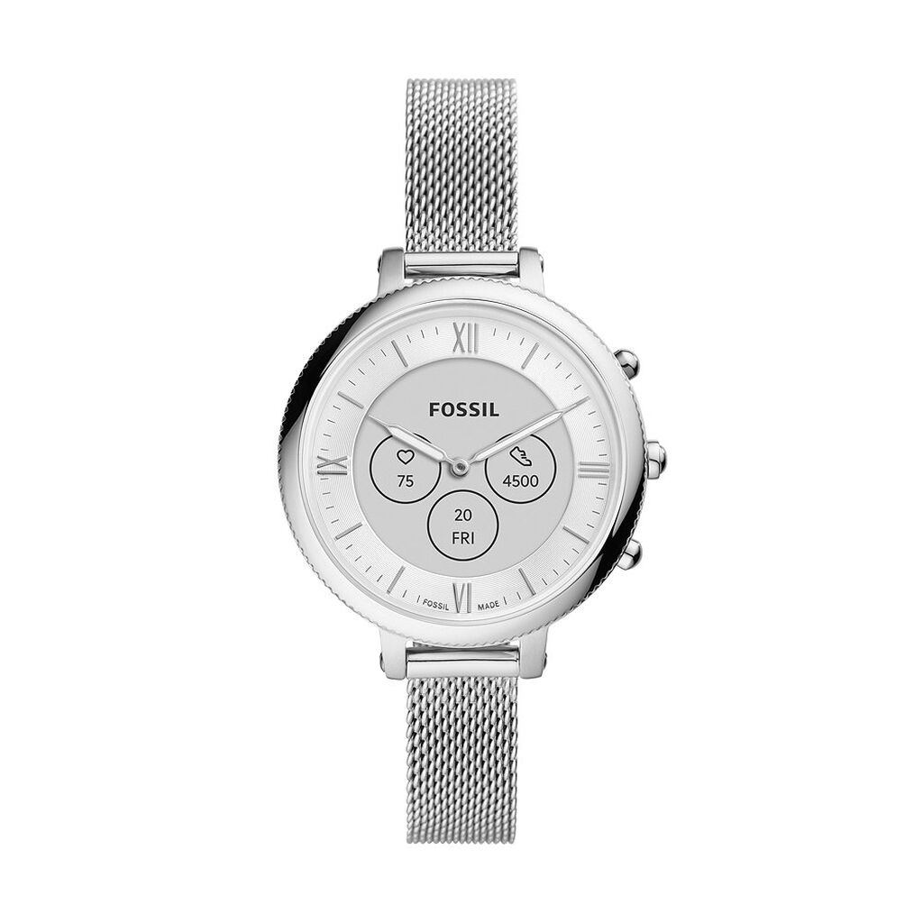 Montre Fossil Hybride Monroe Hybrid Hr Argenté - Montres connectées Femme | Marc Orian