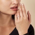 Alliance Pristina Or Blanc Diamant - Alliances avec pierres Femme | Marc Orian