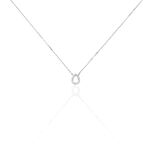 Collier Maude Or Blanc Diamant - Colliers avec pierres Femme | Marc Orian