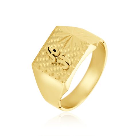 Chevaliere Gearalt Or Jaune - Chevalières Homme | Marc Orian