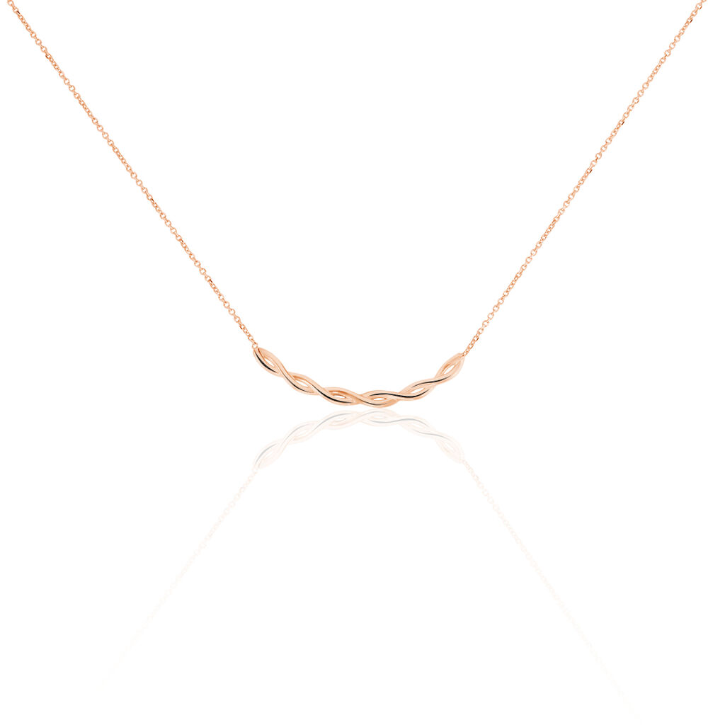 Collier Cicilia Or Rose - Colliers ete Femme | Marc Orian