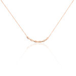 Collier Cicilia Or Rose - Colliers ete Femme | Marc Orian