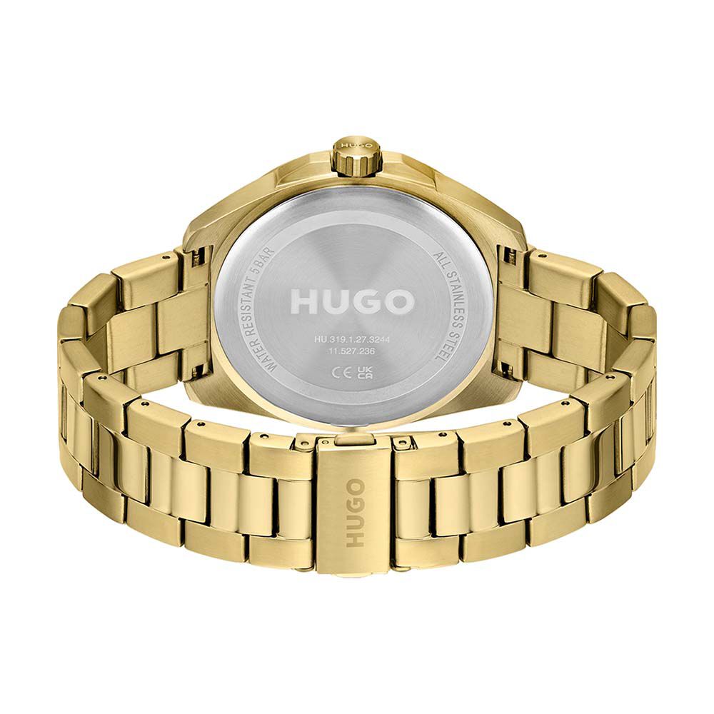 Montre Hugo Expose Doré - Montres étanches Homme | Marc Orian
