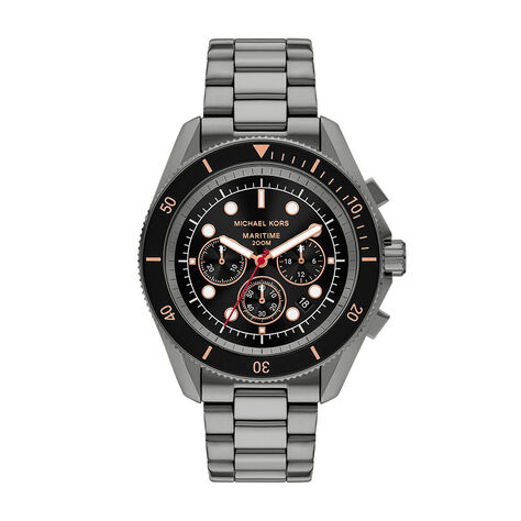 Montre Michael Kors Maritime Noir - Montres étanches Homme | Marc Orian