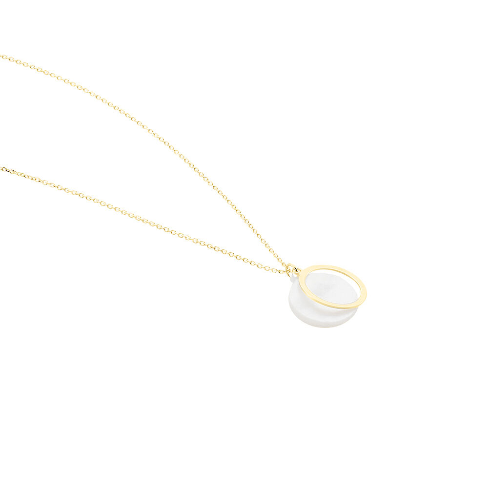 Collier Naïade Or Jaune Nacre - Colliers avec pierres Femme | Marc Orian