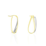 Cr&eacute;oles Ayliz Or Bicolore - Cr&eacute;oles Femme | Marc Orian