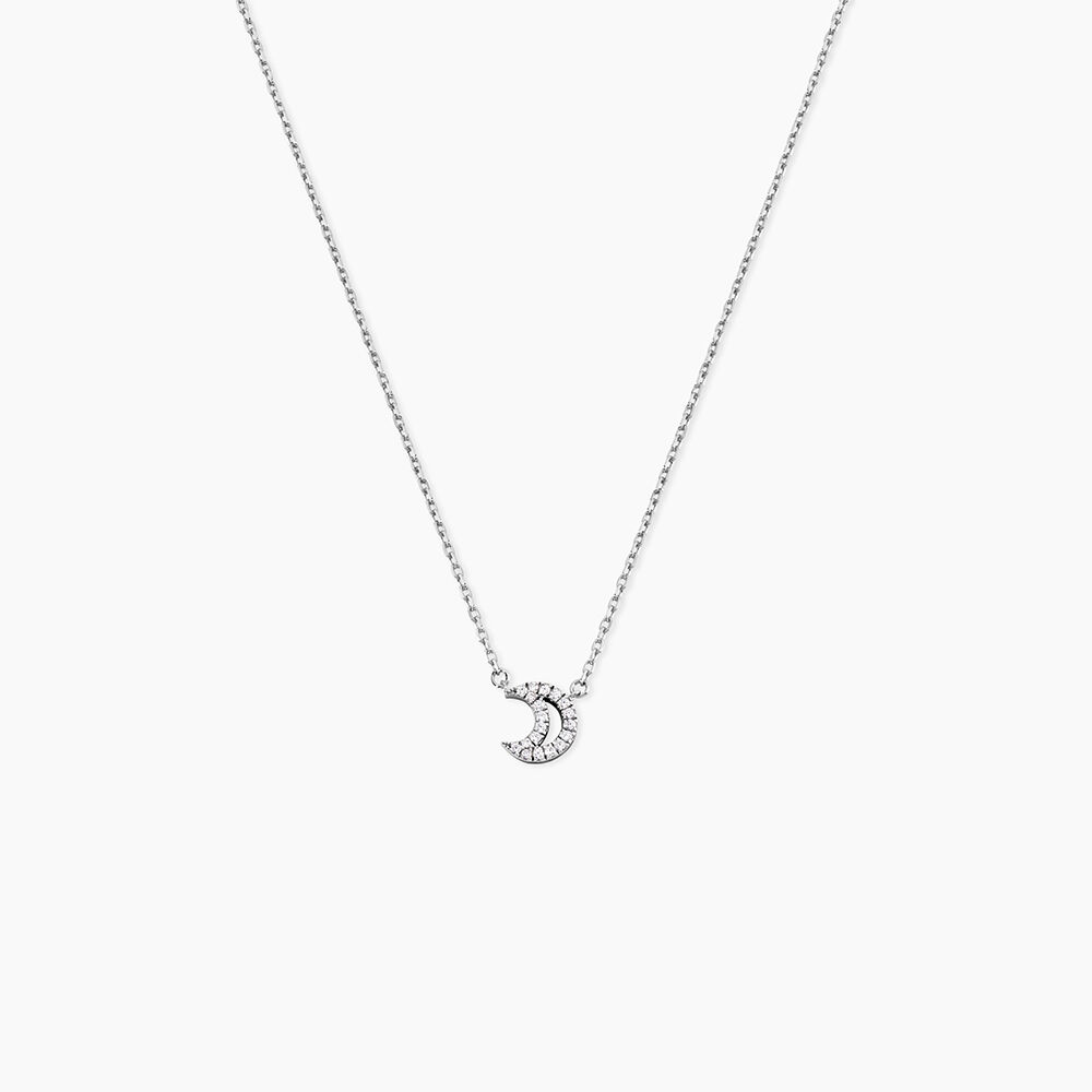 Collier Philine Argent Blanc Oxyde De Zirconium - Colliers avec pierres Femme | Marc Orian