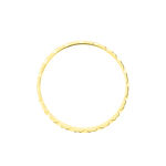 Alliance Fleur Diamantee Ruban Plat Or Jaune - Alliances duo Unisex | Marc Orian