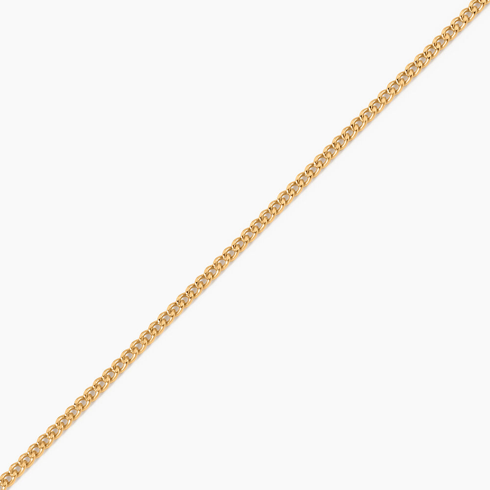 Cha&icirc;ne Clement Plaqu&eacute; Or Jaune - Colliers fantaisie Homme | Marc Orian
