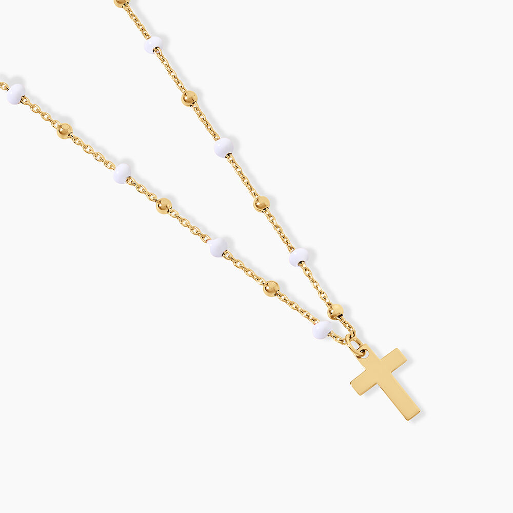 Collier Krystle Argent Dor&eacute; A L'Or 750/1000 - Colliers ete Femme | Marc Orian