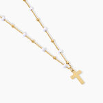 Collier Krystle Argent Dor&eacute; A L'Or 750/1000 - Colliers ete Femme | Marc Orian