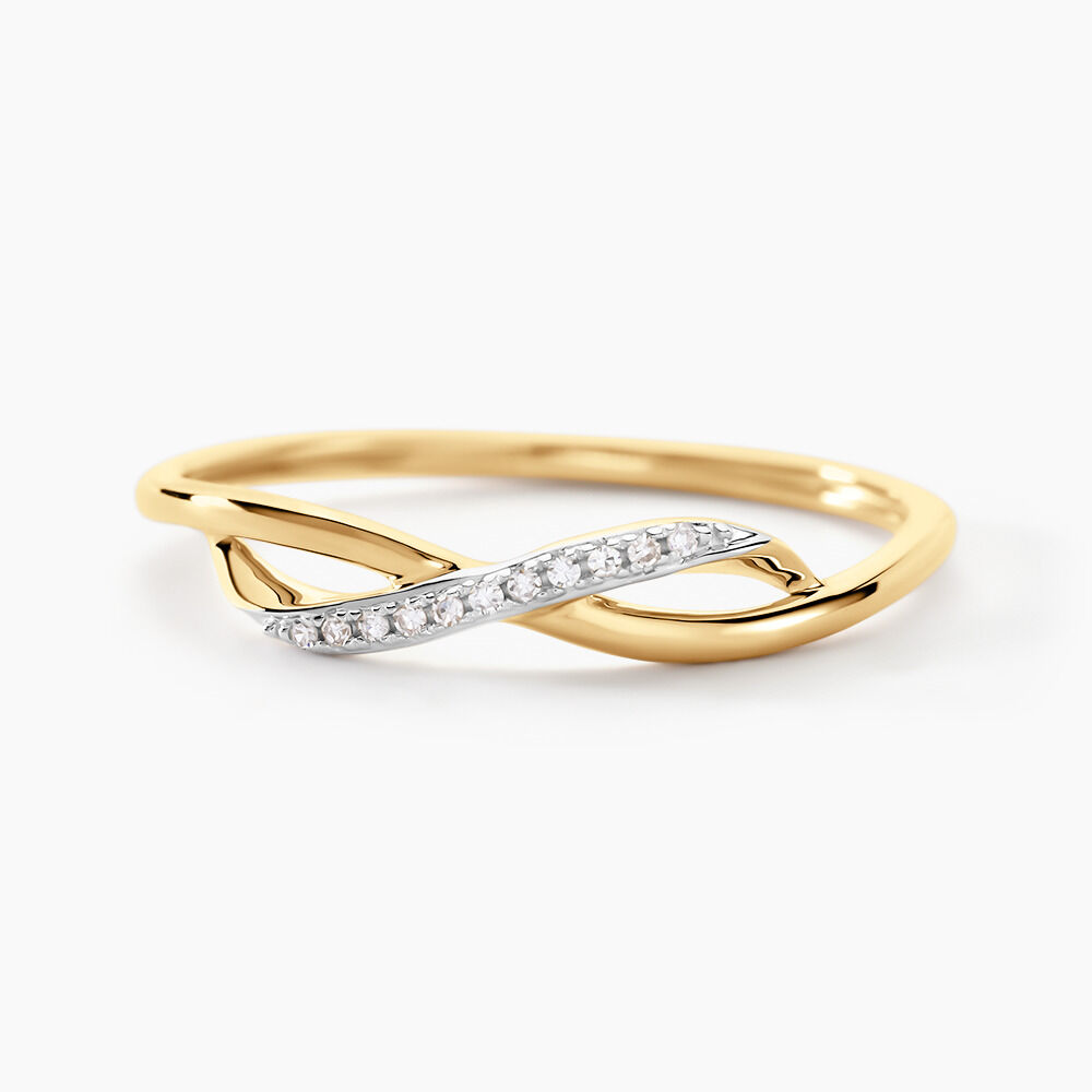 Bague Smina Or Jaune Diamant - Bagues pierres précieuses Femme | Marc Orian