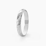 Alliance Hercule Or Blanc - Alliances duo Unisex | Marc Orian