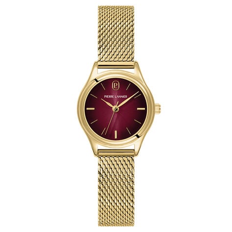 Montre Pierre Lannier Pya Bordeaux - Montres &eacute;tanches Femme | Marc Orian