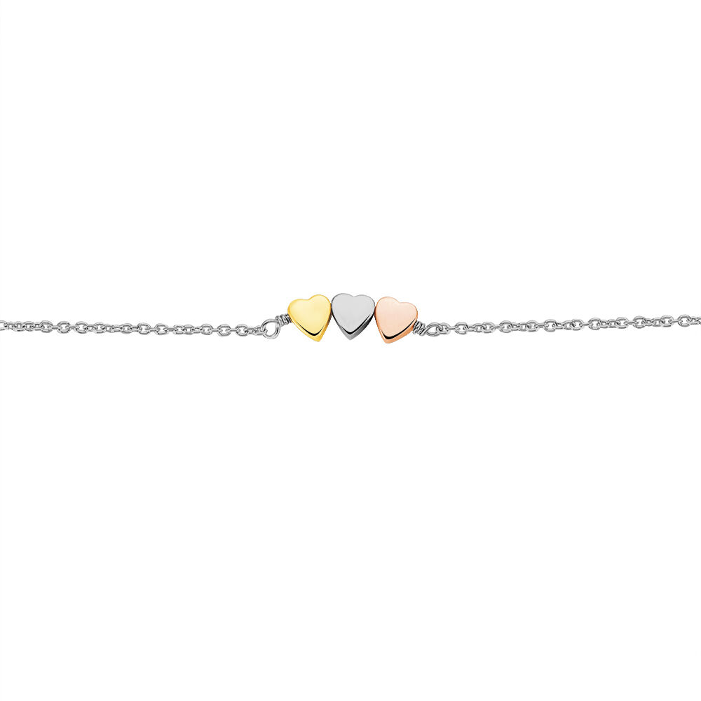 Bracelet Tania Argent Tricolore - Bracelets chaînes Femme | Marc Orian