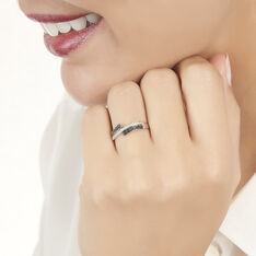 Bague Susan Or Blanc Diamant - Bagues Femme | Marc Orian
