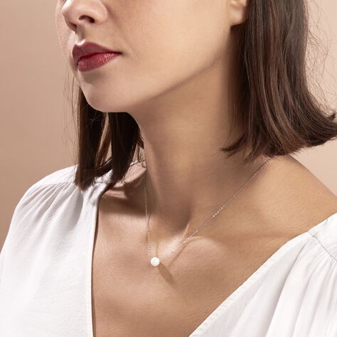 Collier Sissy Or Blanc Perle De Culture - Parure de mariage Femme | Marc Orian